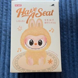 Pop Mart Labubu 'Have A Seat' Collectible Box